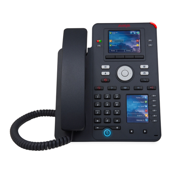 Avaya Aura J159 Quick Reference