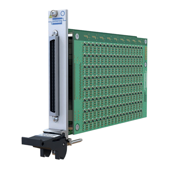 Pickering 40-581 PXI Matrix Module Manuals