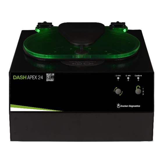 Drucker Diagnostics DASH Apex Series Operator's Manual