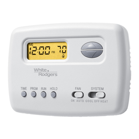 White Rodgers 1F78 Installation Instructions Manual