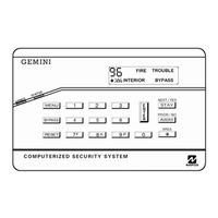 Gemini GEM-P9600 Programming Instructions Manual