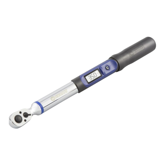 Kobalt 87342 Quick Start Manual