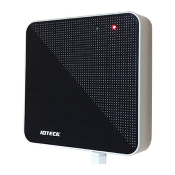 IDTECK NEO RF245 Quick Installation Manual