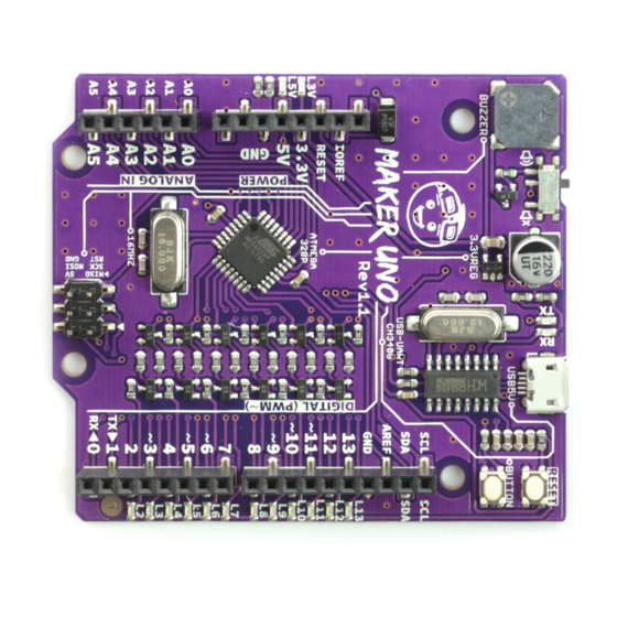 Cytron Technologies Maker Uno User Manual