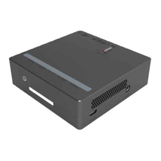 HYPERVSN Masterbox Operating Manual