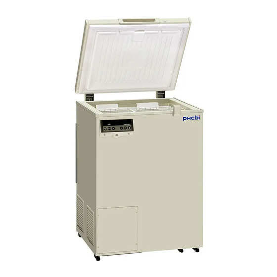 Phcbi MDF-137 Series Operating Instructions Manual