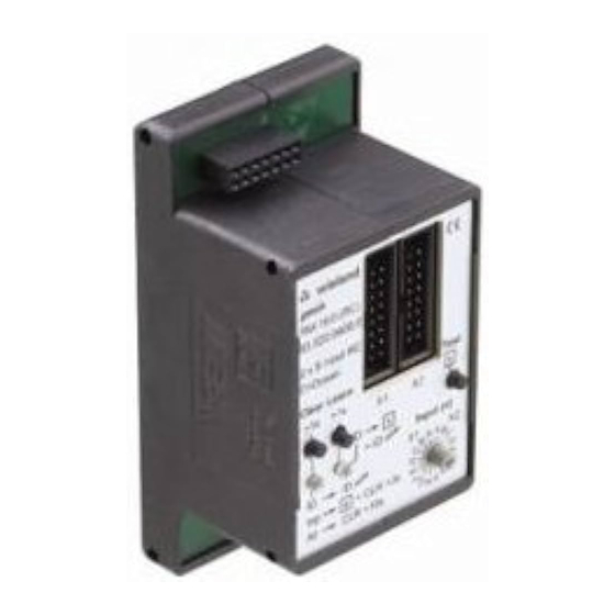 Wieland gesis RM Series Installation Instructions