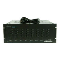 AudioControl ARCHITECT 961 Installer's Manual