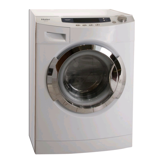 Haier HWD1600 Service Manual