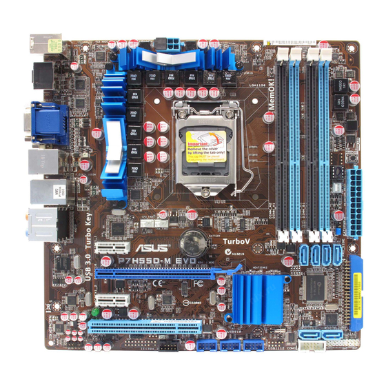 Asus P7P55D-E HF User Manual