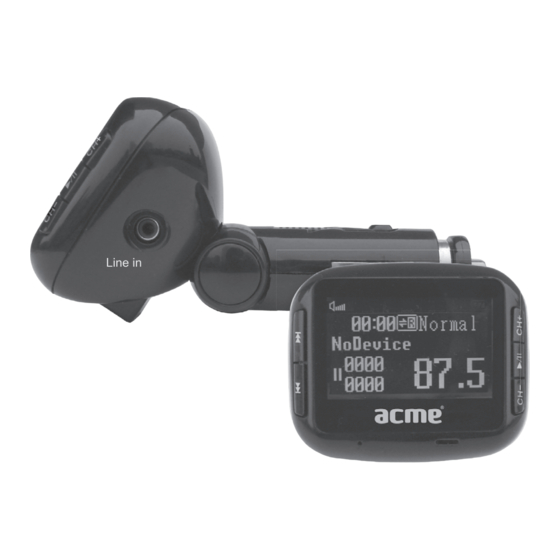 ACME F-200-01 User Manual
