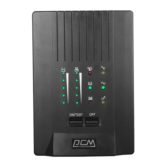 Powervar 600-1000-1500-2000 VA User Manual