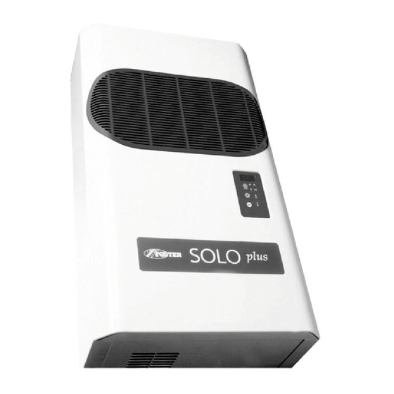 Foster Solo Plus Sercie Manual