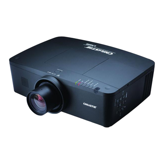 Christie LX505 Quick Reference Manualninja250L