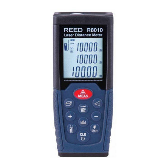 REED R8010 Instruction Manual