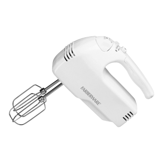 Farberware FSHM100 Use And Care Instructions Manual