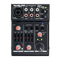 thomann MicroMix 2 USB User Manual