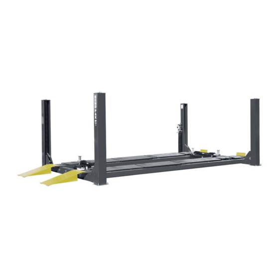 BendPak HDS-18EA Installation And Operation Manual