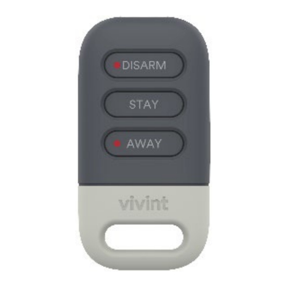 Vivint KF01 Quick Reference