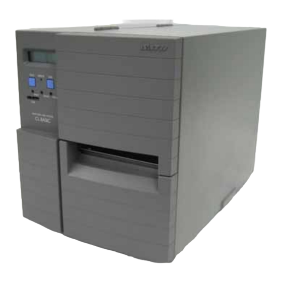 SATO LM400e Series Quick Manual