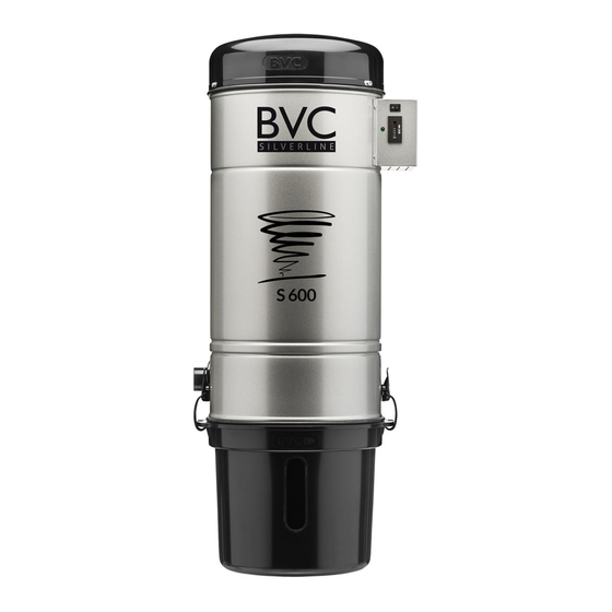 BVC S 500 Central Vacuum Cleaner Manuals