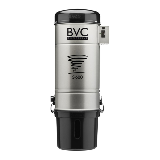 User Manuals: BVC S 500 Central Vacuum Cleaner
