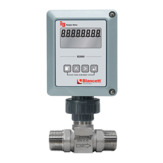 Blancett B2800 Standard User Manual