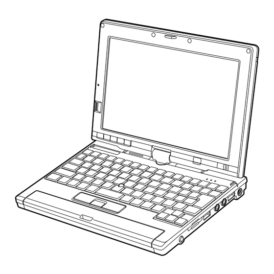 Fujitsu LifeBook P Series Manual