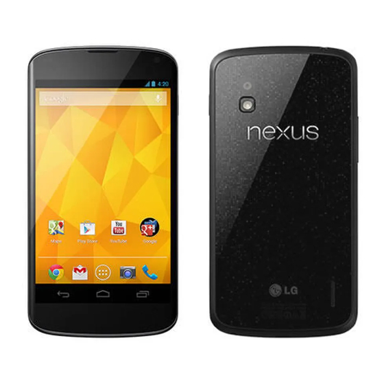 Google Nexus 4 Manuals