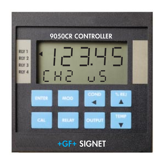 GF Signet 9050CR Instruction Manual
