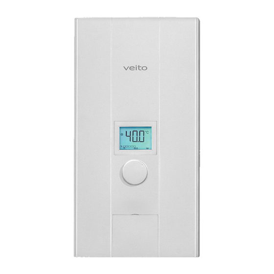 veito Blue S Installation And Operating Instructions Manual
