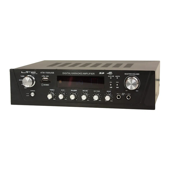 Ltc Audio ATM7000USB Manual