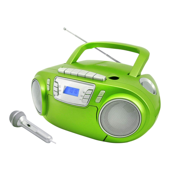 SOUNDMASTER SCD5800 Manual