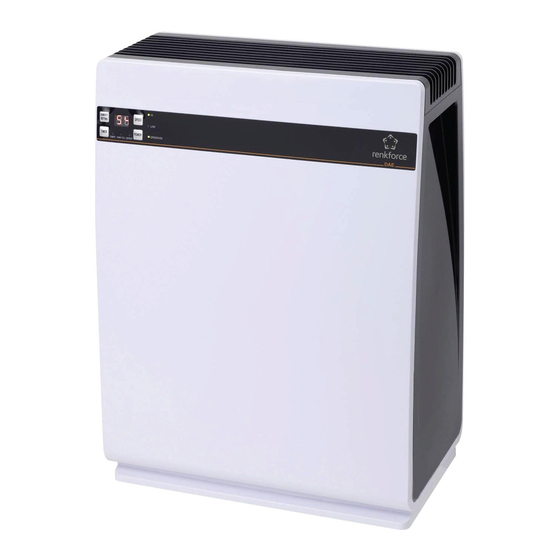 Renkforce 1232670 Dehumidifier 10l Manuals