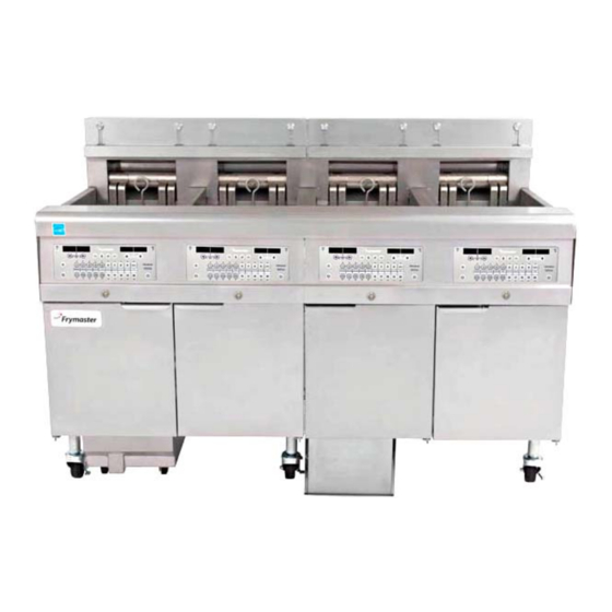 Manitowoc Frymaster FilterQuick FQE30 Installation, Operation And Maintenance Manual