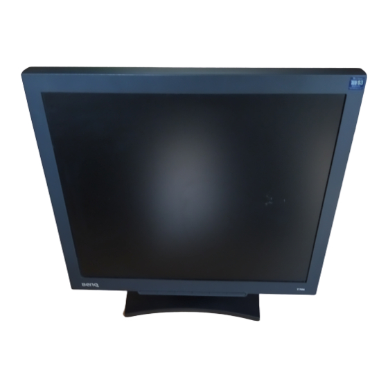 BenQ T706 User Manual