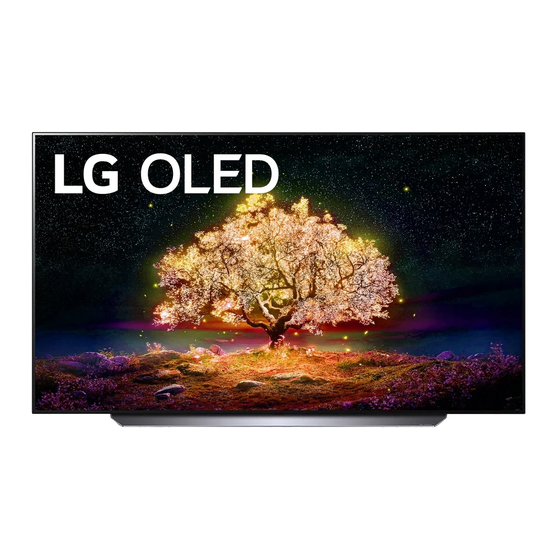 LG OLED65C14LB Owner's Manual