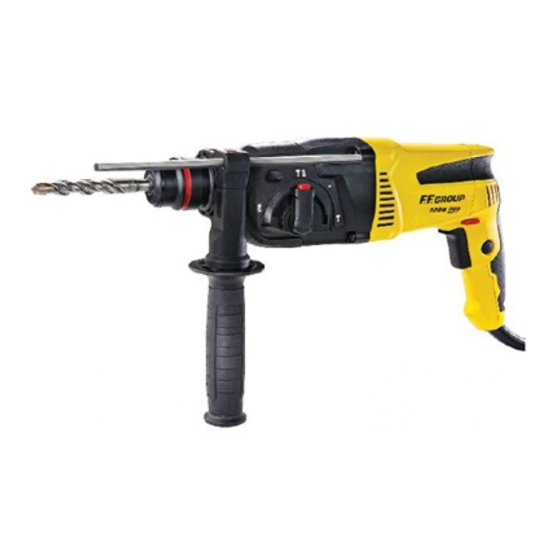 F.F. Group RH 24/720 PRO Original Instructions Manual