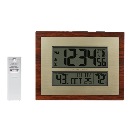 La Crosse Technology W85746-BHG Instruction Manual
