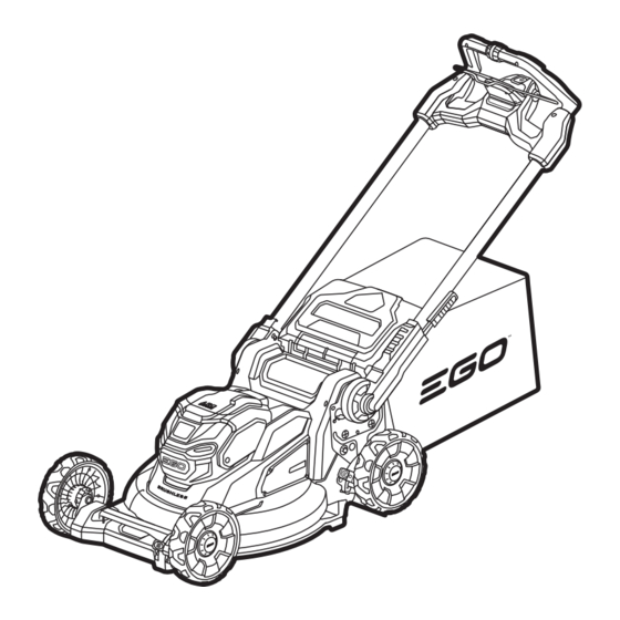 EGO LM2200SP Operator's Manual
