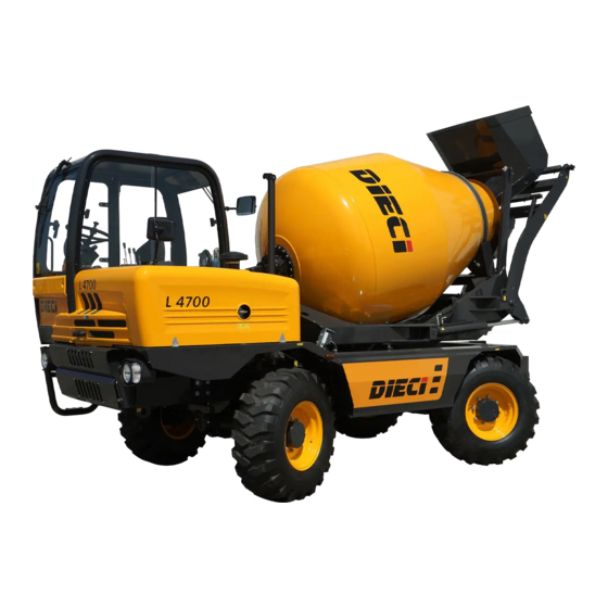Dieci F7000 Maintenance Manual