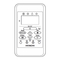 Remote Control Hitachi SPX-RCDB1 Manual