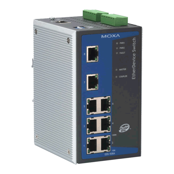 Moxa Technologies EtherDevice EDS-508 Series User Manual