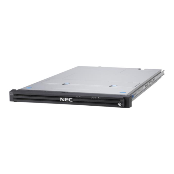 NEC Express 5800/R120f-1M Rack Server Manuals