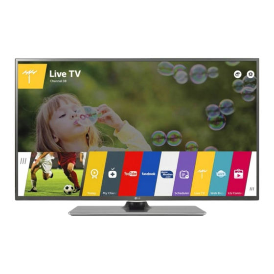 User Manuals: LG 55LF652V Smart TV