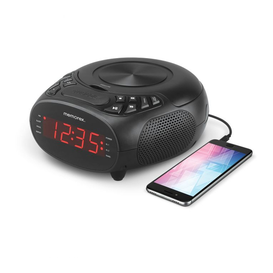 MEMOREX MC318 CLOCK RADIO INSTALLATION MANUAL ManualsLib