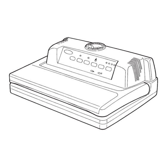 Orved BEST VACUUM Operating And Service Manual
