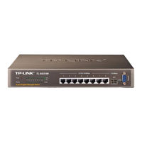 TP-Link TL-SG3109 - Switch User Manual