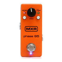 Dunlop MXR PHASE 95 Manual