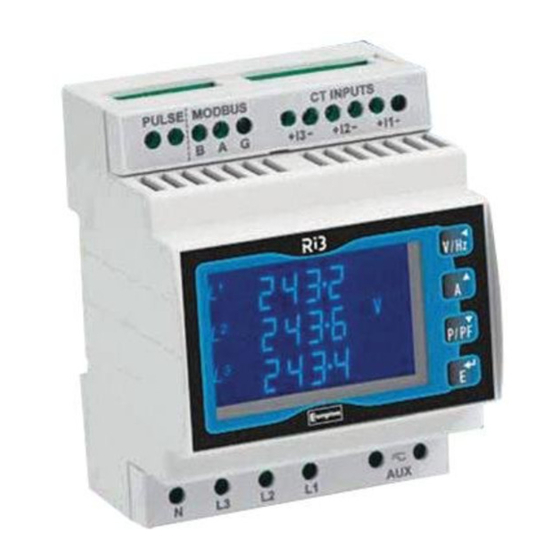 TE Connectivity Integra Ri3 Installation And Operating Instructions